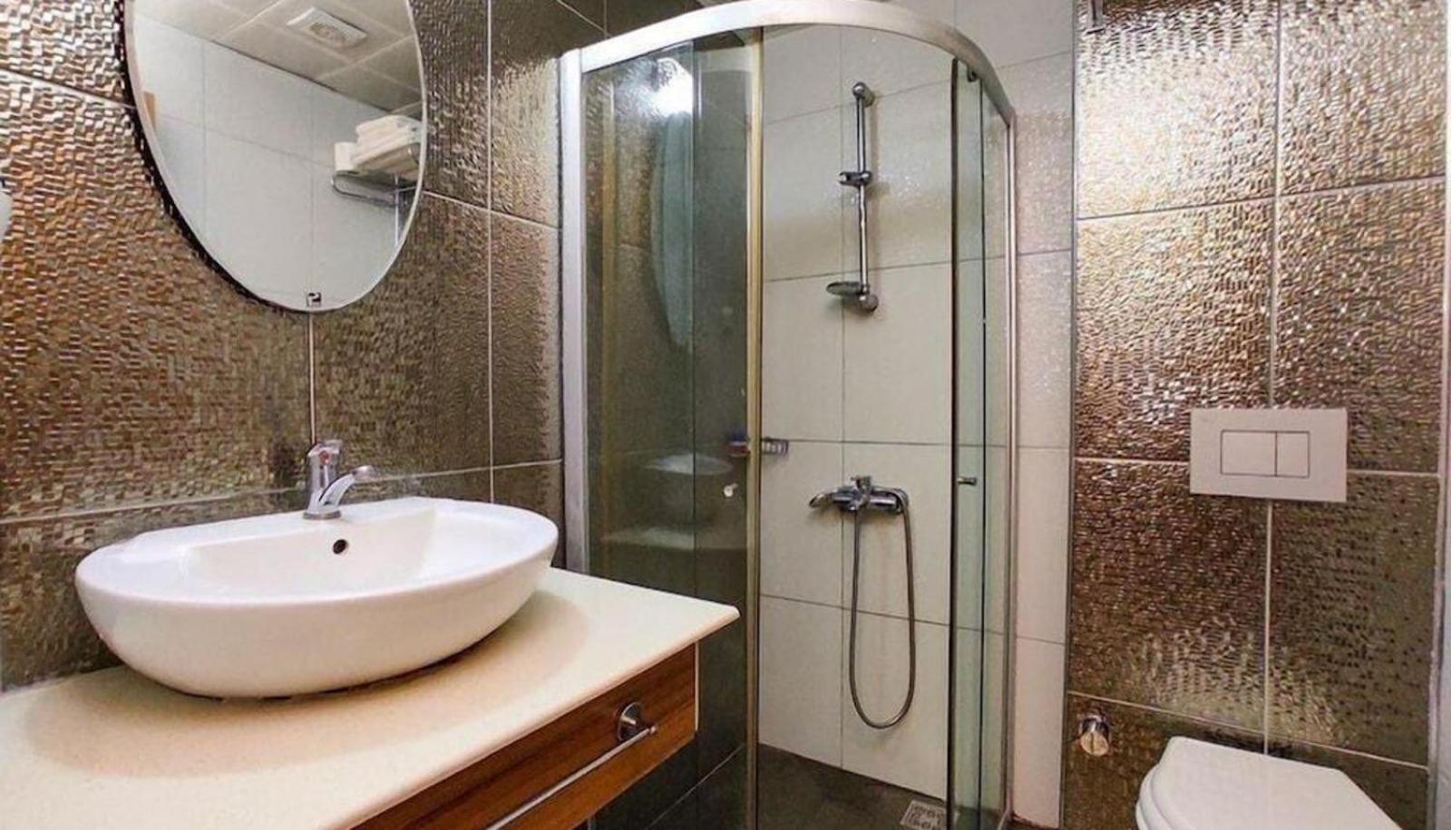 Beautiful Sultan House At Cleopatra Beach 1 With Umbrellas, Balcony, Barbecue, Private 100Mbps Wifi, Smart Tv, Table Games, Vip Trans-Fer - Beautiful Apartmenthouse 阿拉尼亚 外观 照片